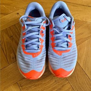 RAD R-1 Women Lilac/purple and Orange Athletic Running Shoes - size 6